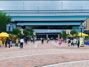 甲子園駅から甲子園球場への道のり